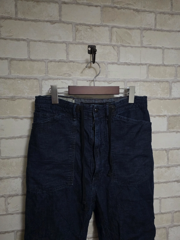 RRL 더블알엘 인디고 데님 팬츠 가죽 뉴스보이 무스탕 폴로 발마칸 덱자켓 러프아웃 류준열 스웨이드 웨스턴 이미지