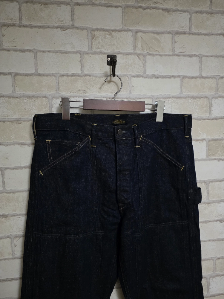 RRL 더블알엘 리미티드 에디션 셀비지 카펜터 진 가죽 뉴스보이 무스탕 폴로 발마칸 덱자켓 러프아웃 류준열 스웨이드 이미지