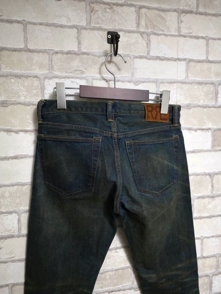 RRL 더블알엘 재팬 우븐 링스펀 데님 진 가죽 뉴스보이 무스탕 폴로 발마칸 덱자켓 러프아웃 류준열 스웨이드 이미지