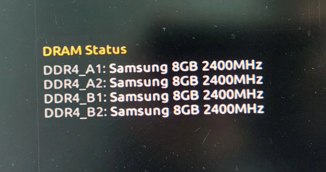 삼성 DDR4 2400 8GB 4개 이미지