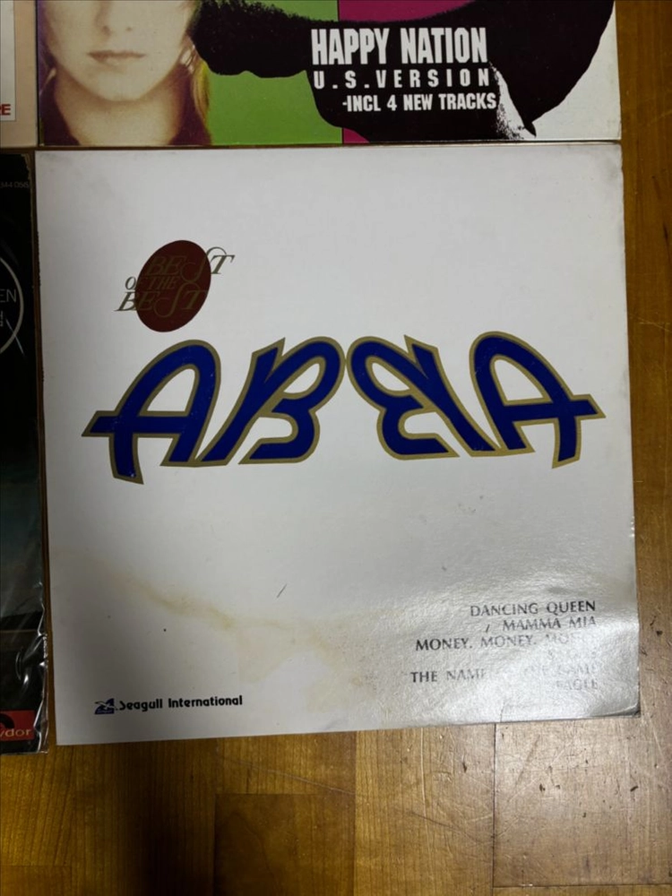 팝 LP 아바 에이스 오브 베이스 4장 일괄 이미지