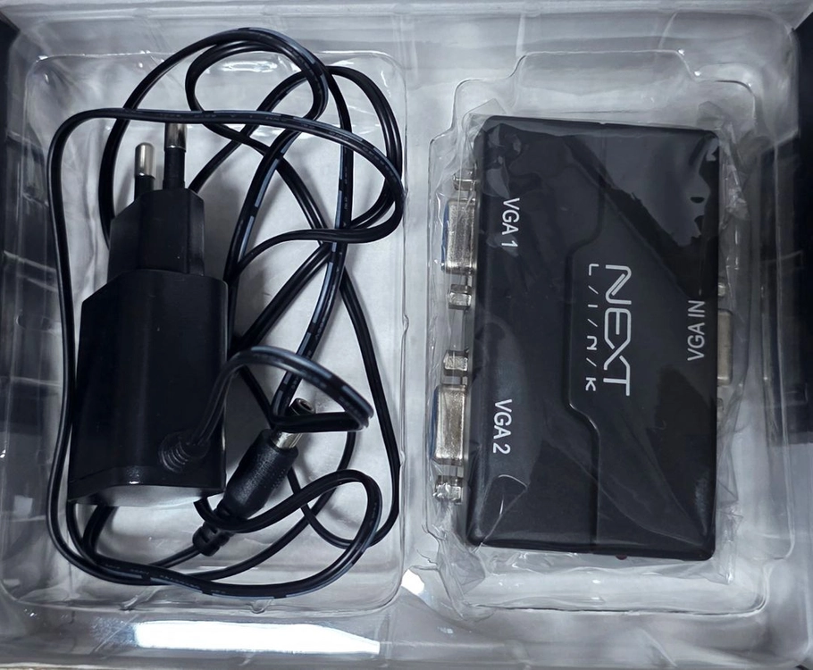 NEXT VGA 모니터 분배기 2포트 이미지