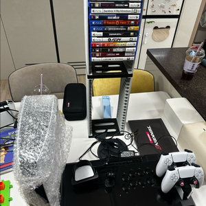 플스5 1218a 디스크에디션 주변기기 일괄 신품급 판매 이미지
