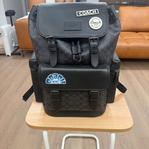 코치 COACH 패치 장식 시그니처 캔버스 스프린트 백팩 새상품 팝니다 이미지