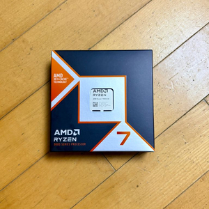 AMD Ryzen 7 9800X3D 국내정품 정품박스 미개봉 (멀티팩 X) 이미지