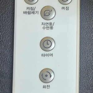 에비앙 선풍기 리모컨 이미지