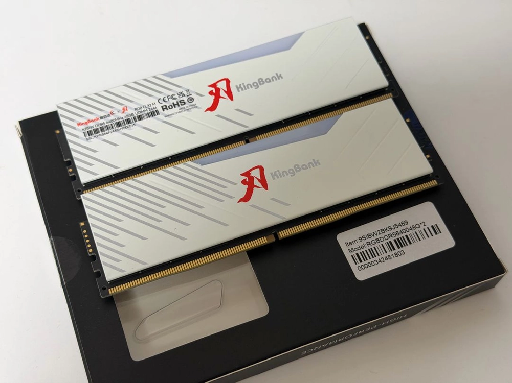 KingBank 램 DDR5 96GB 6400 (48x2) 팝니다 이미지