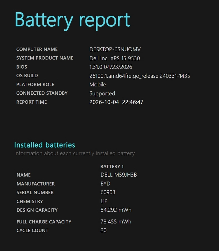 DELL XPS 15 9530 i7/64GB/1TB RTX4070 노트북 판매합니다 이미지