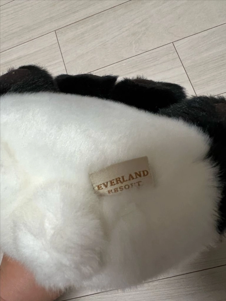 에버랜드 판다 대나무냠 인형 + 팬더 머리띠 + 엎드린 팬더 일괄판매 새제품 이미지