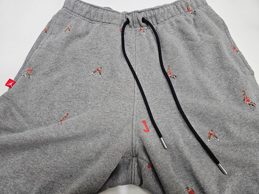NIKE 21FW 나이키 조던 에센셜 홀리데이 플리스 조거 팬츠 / 남 M 그레이 (DH3520-063) 이미지