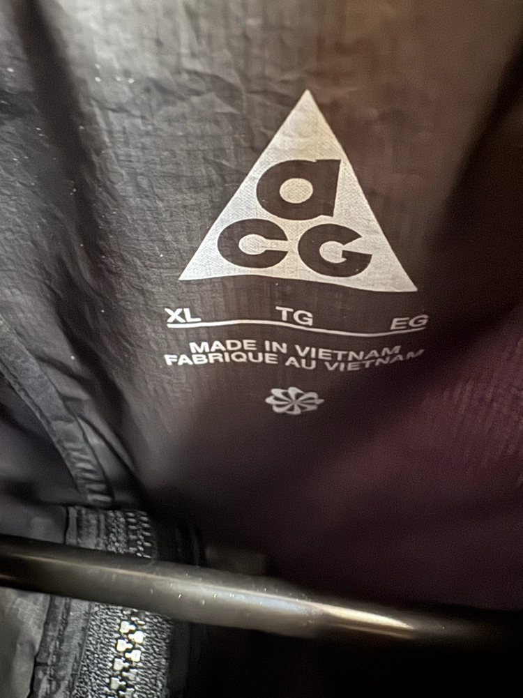 [xl] 나이키 ACG 신더 콘 윈드프루프 초경량 자켓 이미지