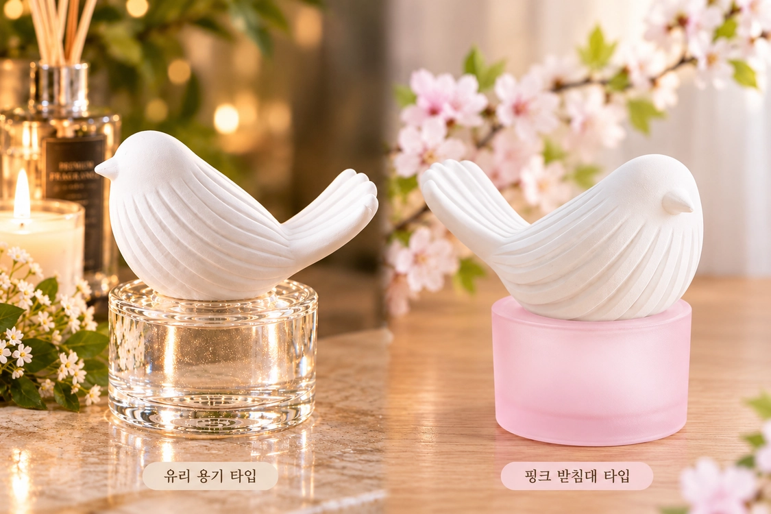 바람내움 새 2쌍 석고 디퓨저 이미지