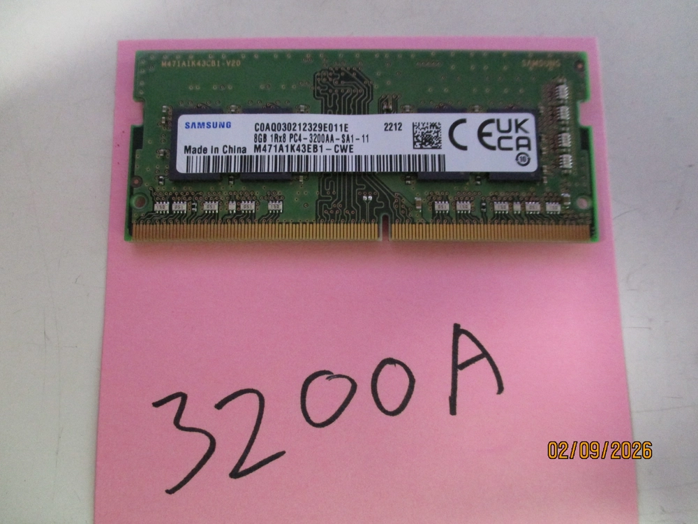 DDR4 3200aa 8GB 메모리 2개 - 안심되는 중고거래
