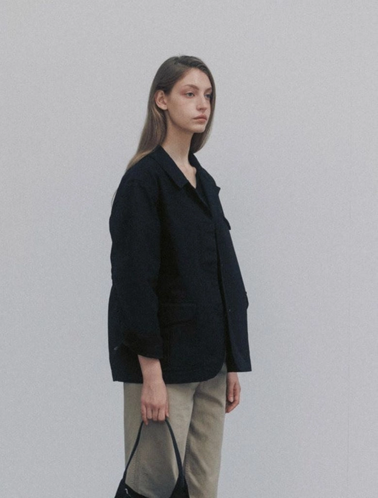 낫띵리튼 Vintage work jacket black 이미지