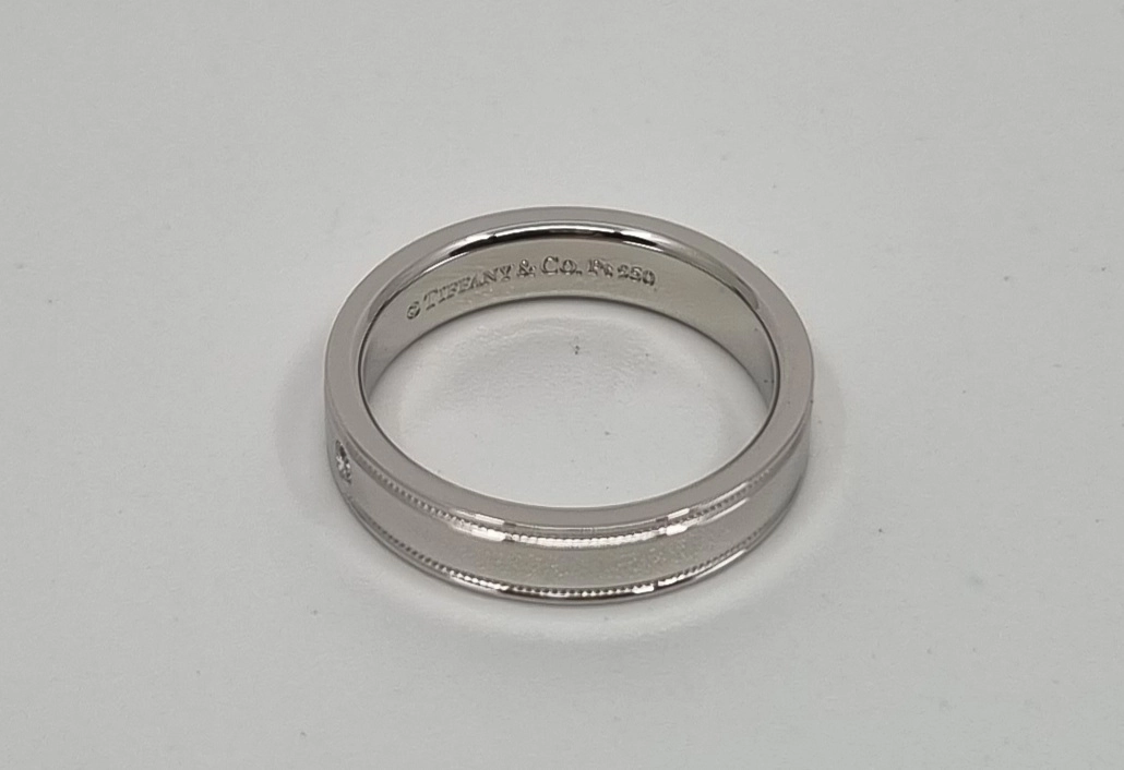 TIFFANY&CO 티파니앤코 밀그레인 플래티늄 9호 이미지