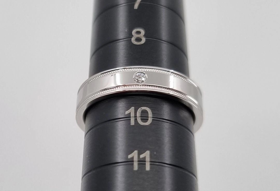 TIFFANY&CO 티파니앤코 밀그레인 플래티늄 9호 이미지