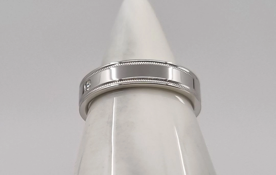 TIFFANY&CO 티파니앤코 밀그레인 플래티늄 9호 이미지