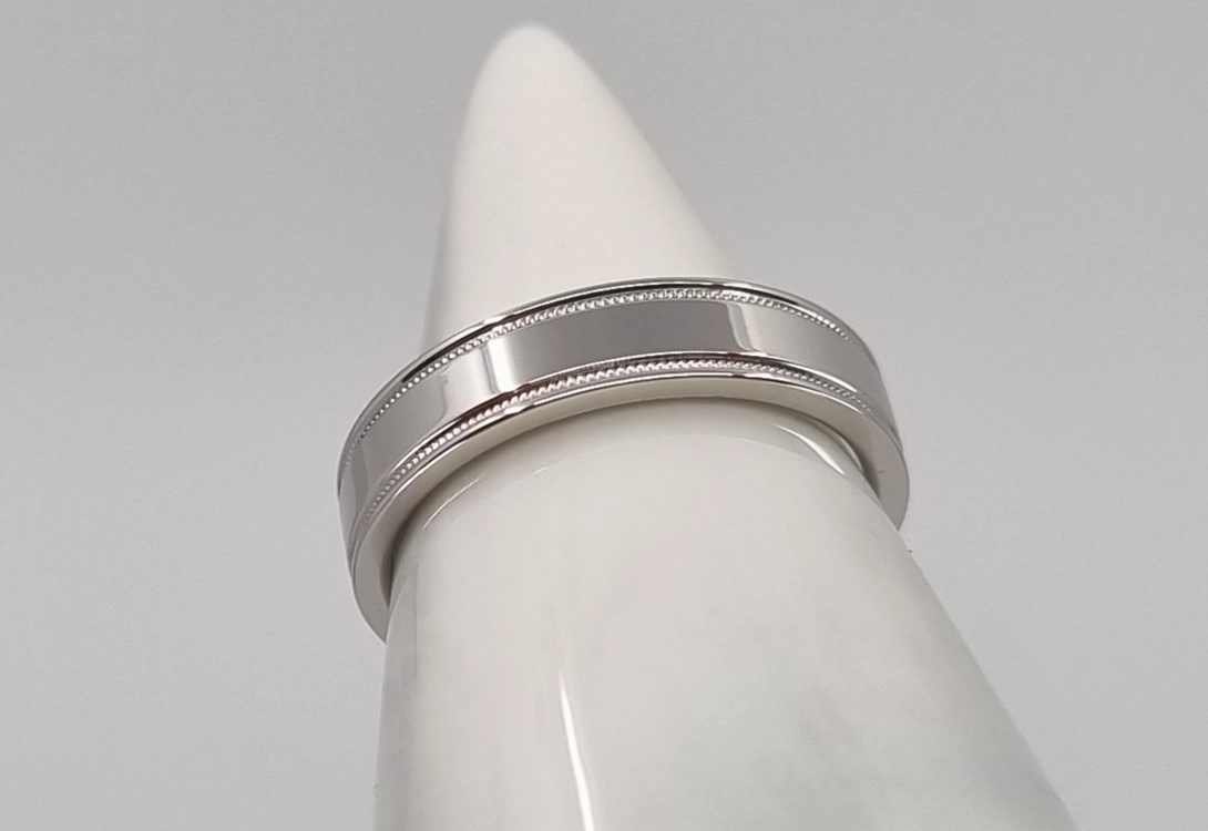 TIFFANY&CO 티파니앤코 밀그레인 플래티늄 9호 이미지