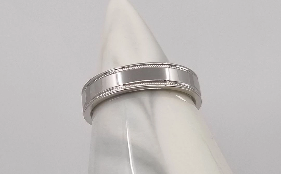 TIFFANY&CO 티파니앤코 밀그레인 플래티늄 9호 이미지