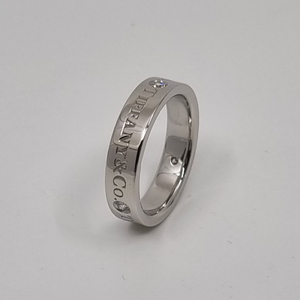 TIFFANY&CO 티파니앤코 밴드링 3다이아 5.5호 이미지