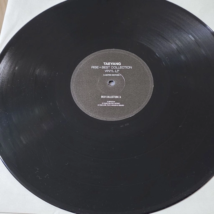 빅뱅 태양 RISE+베스트 컬렉션 한정반 2LP 이미지