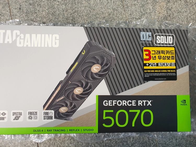 미개봉 새상품 ZOTAC 5070 SOLID OC 판매 - 안심되는 중고거래