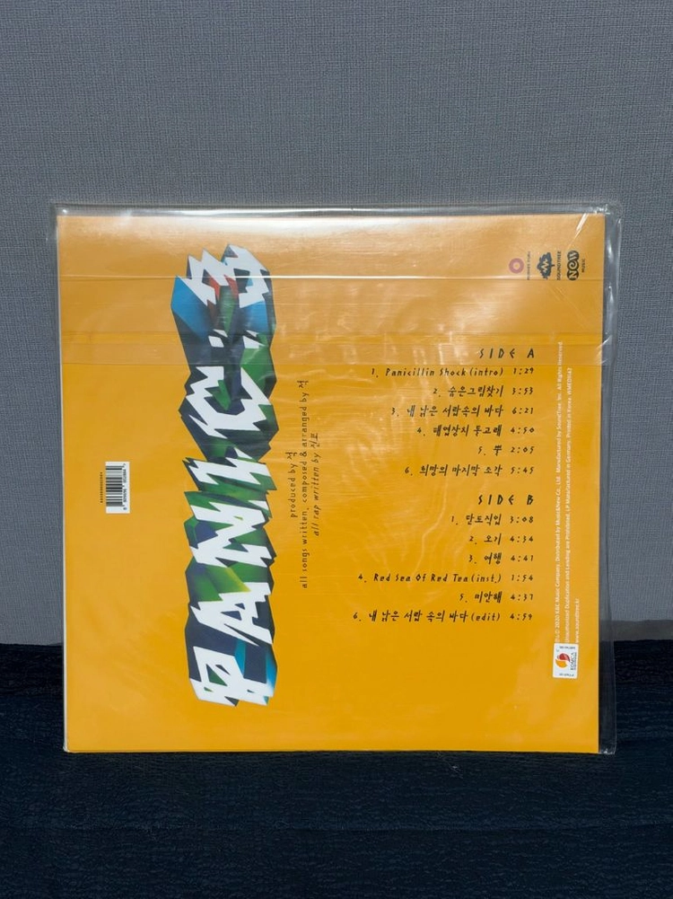 (미개봉) 패닉 3집 LP 이미지