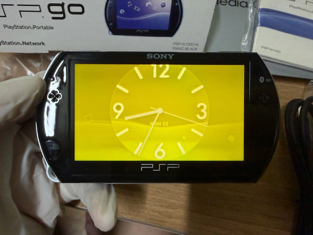 소니 psp go 블랙 S급 이미지