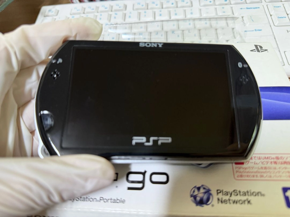 소니 psp go 블랙 S급 이미지