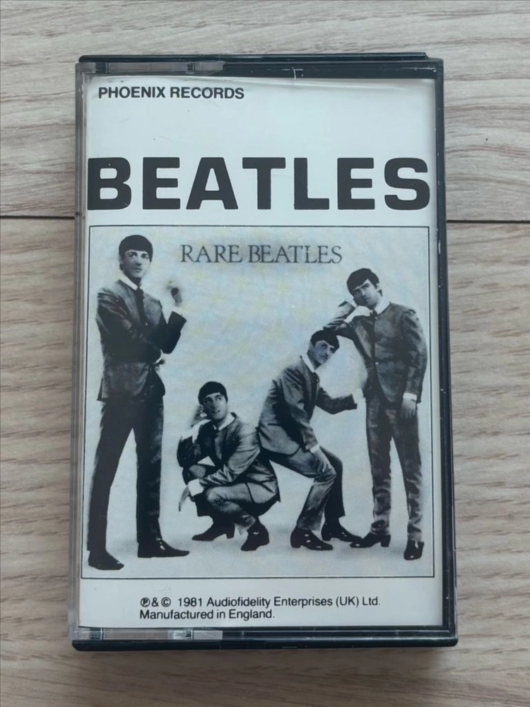 비틀즈 THE BEATLES Rare Beatles 레어 비틀즈 카세트 테이프 영국반 1981년 앨범 음반 이미지