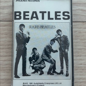 비틀즈 THE BEATLES Rare Beatles 레어 비틀즈 카세트 테이프 영국반 1981년 앨범 음반 이미지