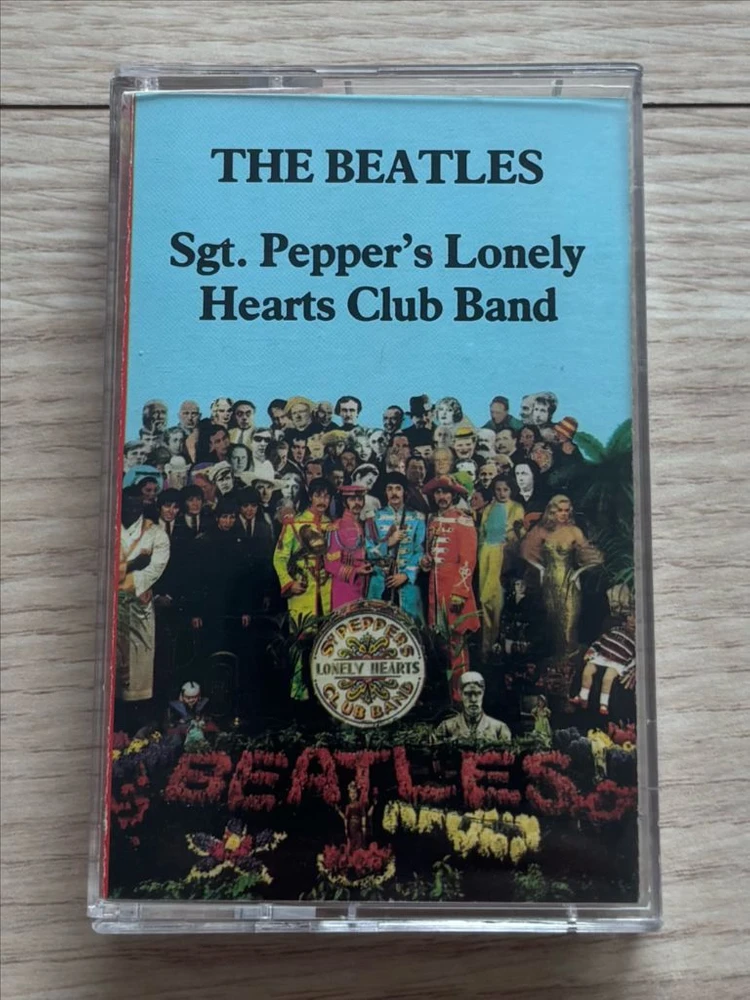 비틀즈 THE BEATLES Sgt. Peppers Lonely Hearts Club Band 카세트 테이프 미국반 이미지