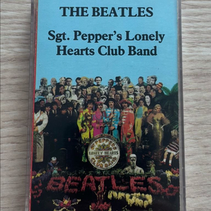 비틀즈 THE BEATLES Sgt. Peppers Lonely Hearts Club Band 카세트 테이프 미국반 이미지