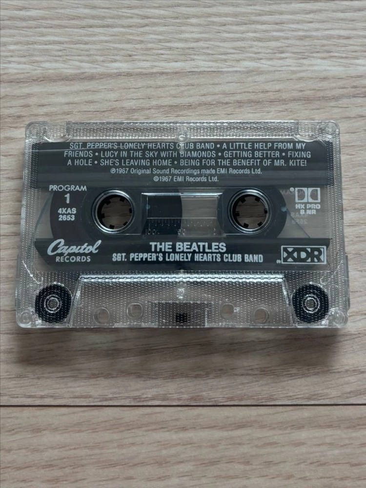 비틀즈 THE BEATLES Sgt. Peppers Lonely Hearts Club Band 카세트 테이프 미국반 이미지