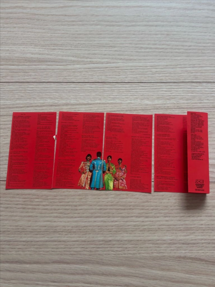 비틀즈 THE BEATLES Sgt. Peppers Lonely Hearts Club Band 카세트 테이프 미국반 이미지