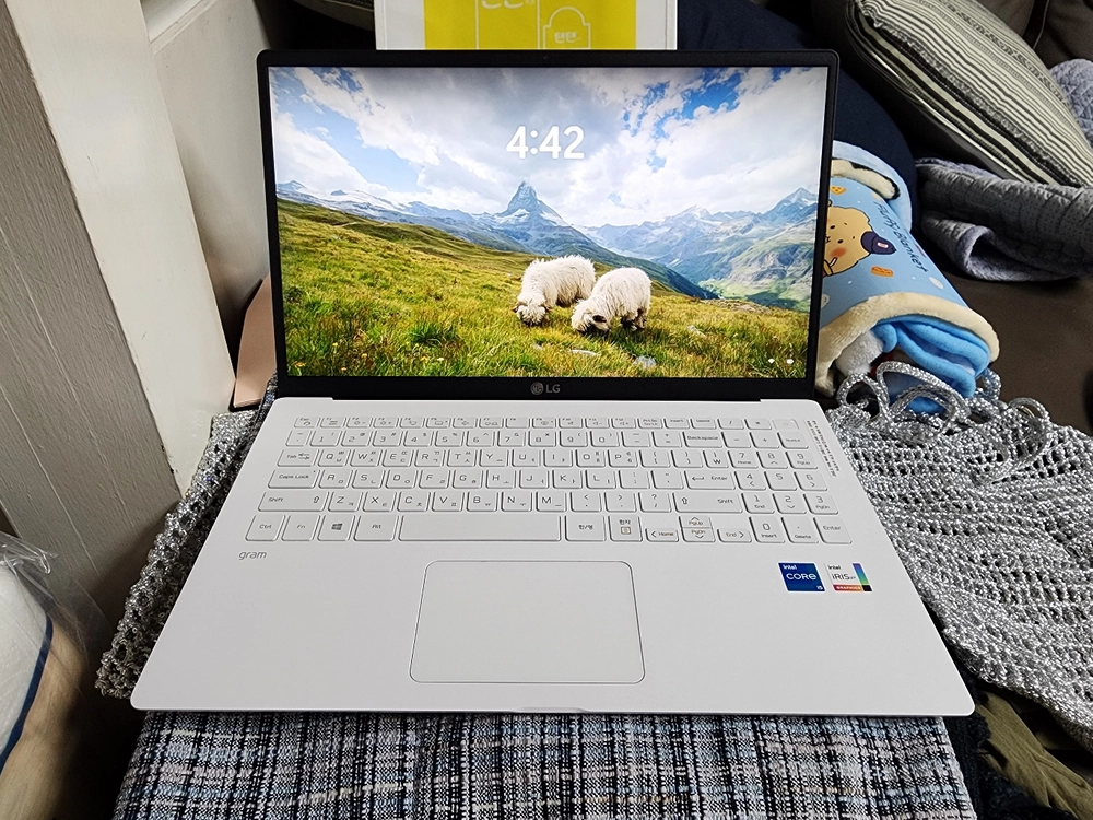 고성능 22년 LG 그램 쿼드 코어 i5 16GB 윈11 극경량 1.1kg 이미지