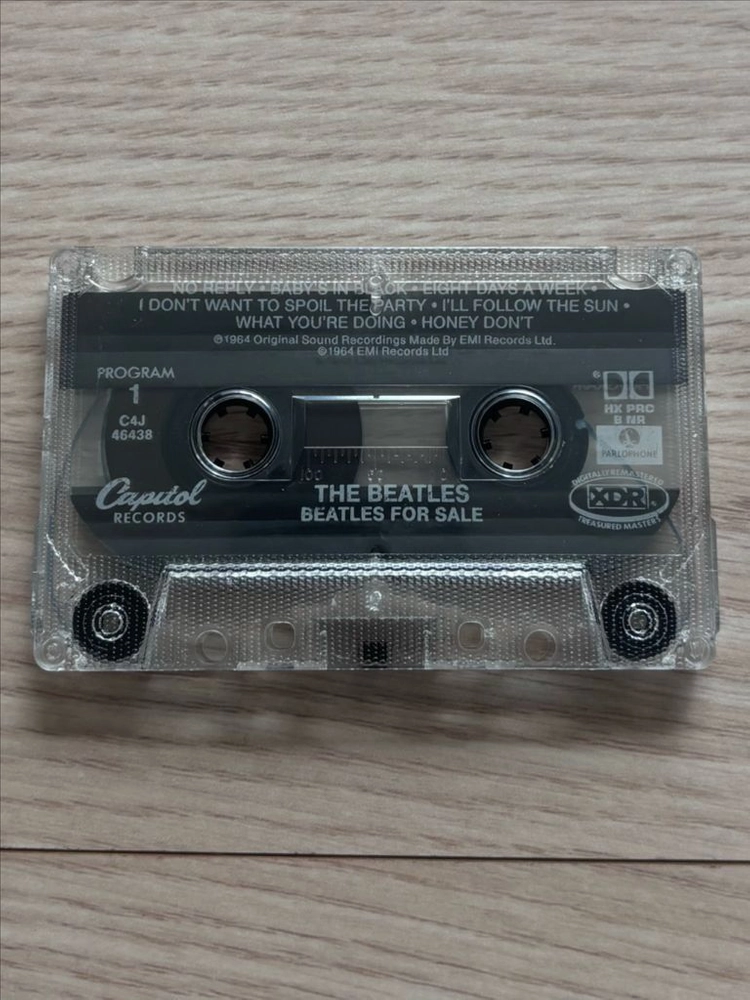 비틀즈 THE BEATLES Beatles For Sale 비틀즈 포 세일 카세트 테이프 미국반 앨범 음반 이미지