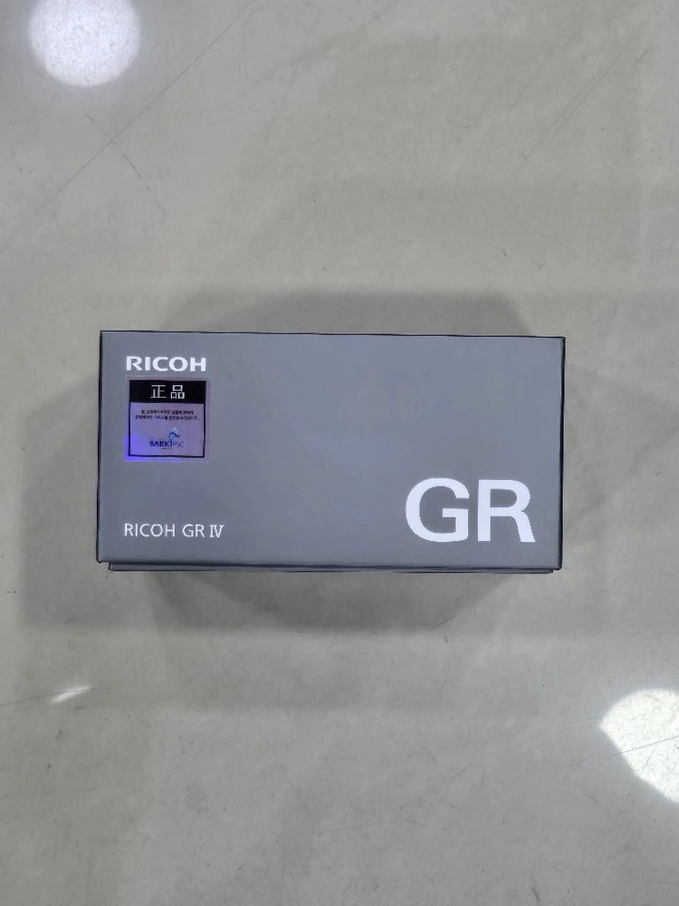 리코 GR IV 카메라 GR4 (미개봉새상품) - 안심되는 중고거래