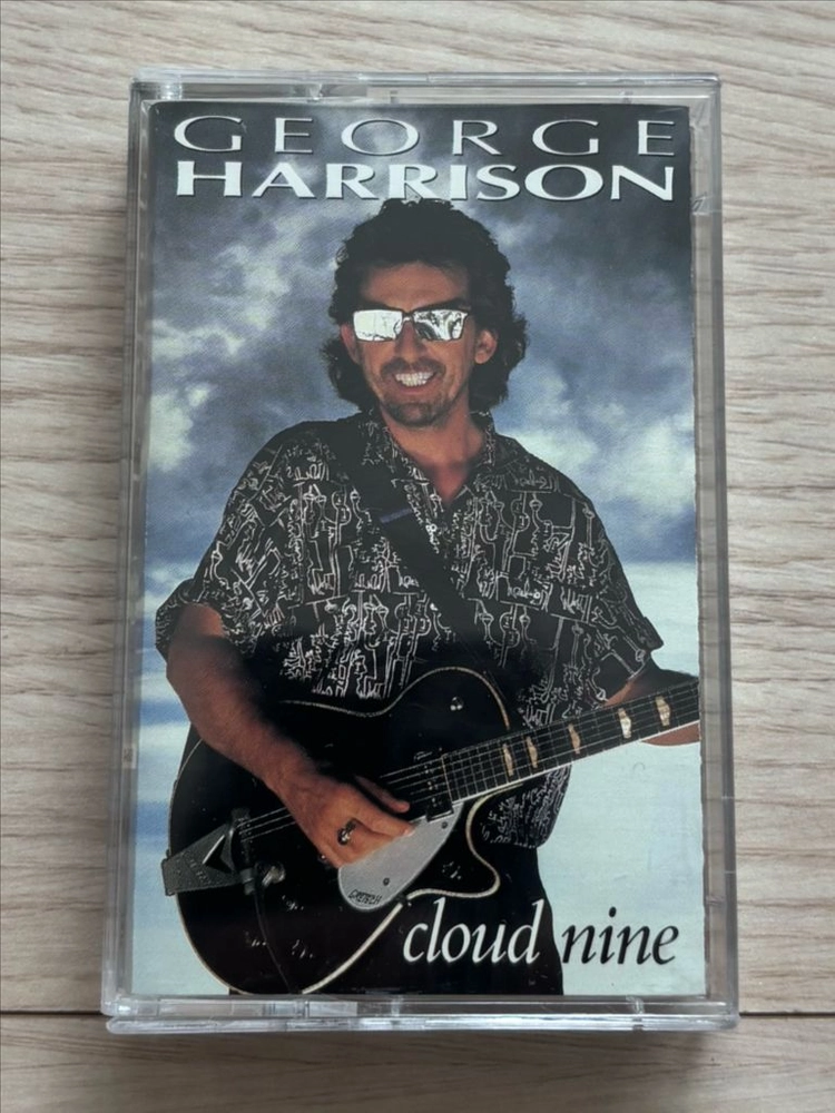 조지 해리슨 GEORGE HARRISON Cloud Nine 카세트 테이프 미국반 1987년 앨범 음반 비틀즈 이미지