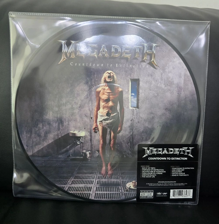 메가데스 5집 Limited Picture Disc LP 이미지