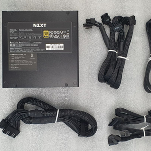 컴퓨터 파워 850W NZXT C850 80PLUS골드 풀모듈러 이미지