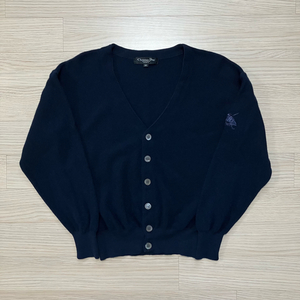 [Dior] 90s 크리스찬 디올 무슈 스포츠 울 가디건 네이비 이미지