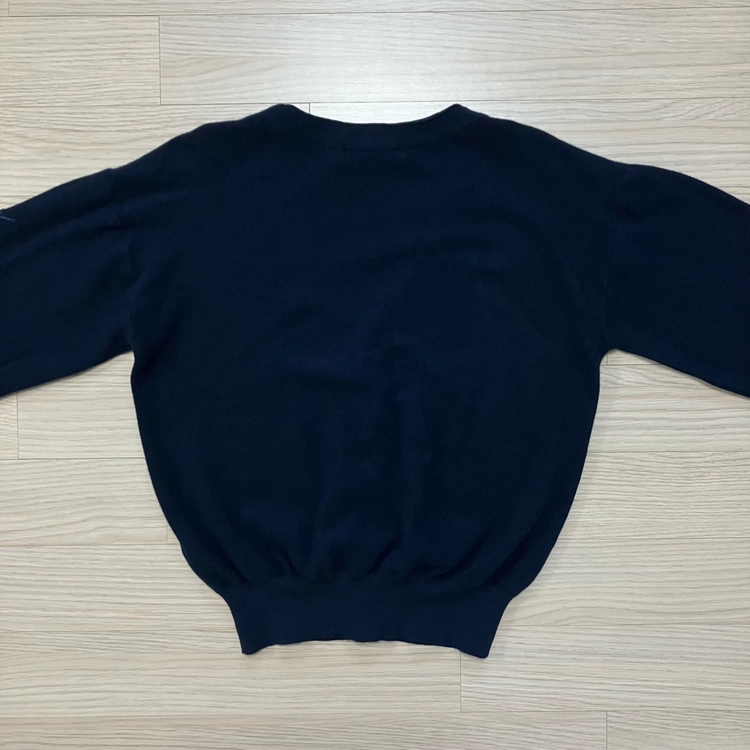[Dior] 90s 크리스찬 디올 무슈 스포츠 울 가디건 네이비 이미지