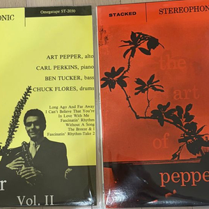 [재즈 LP] 아트 페퍼 - The Art of Pepper Vol. II 외 1장 세트 (미국 V.S.O.P. 복 이미지