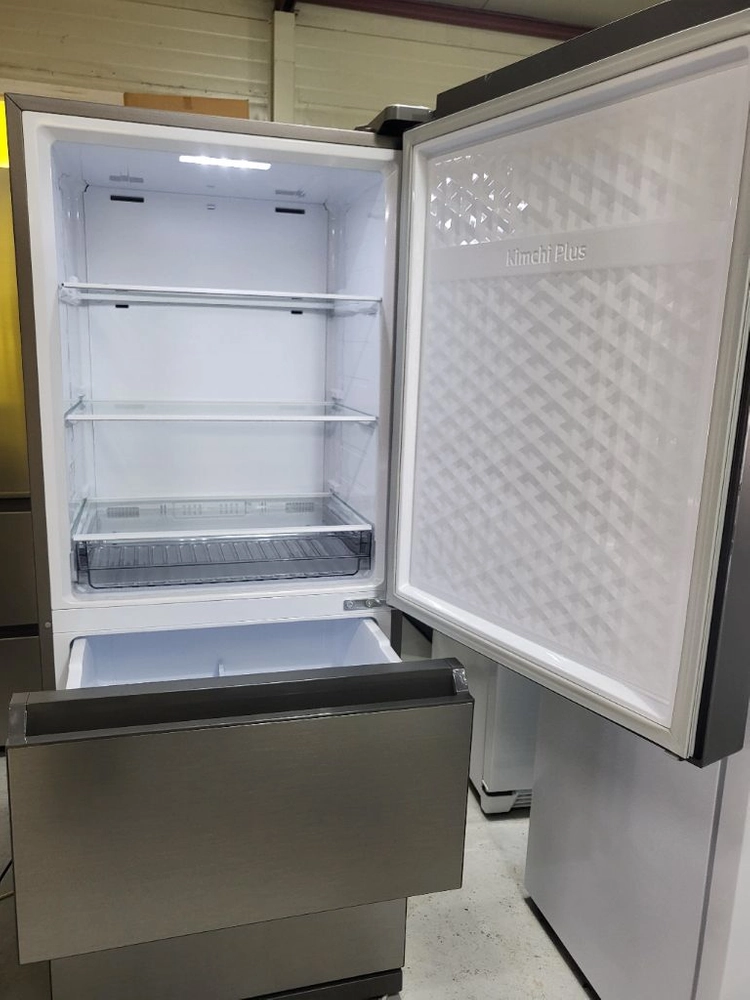 A급삼성 비스포크 김치냉장고 실버 328L 이미지