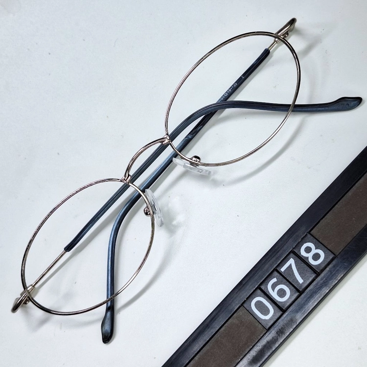 YL-370 오벌형 안경테 안경 51mm 일본 빈티지 레트로 클래식 패션 아이웨어 Y2K 아메카지 스트릿 유니크 이미지