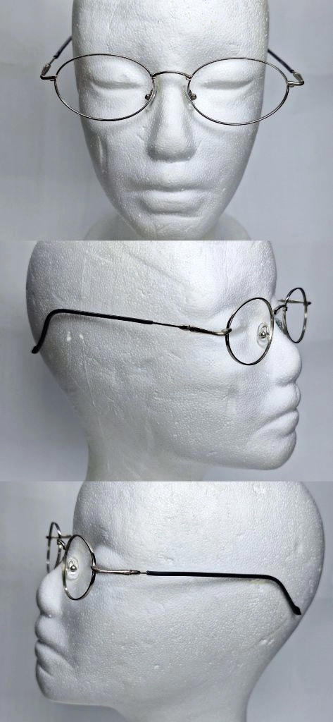 YL-370 오벌형 안경테 안경 51mm 일본 빈티지 레트로 클래식 패션 아이웨어 Y2K 아메카지 스트릿 유니크 이미지