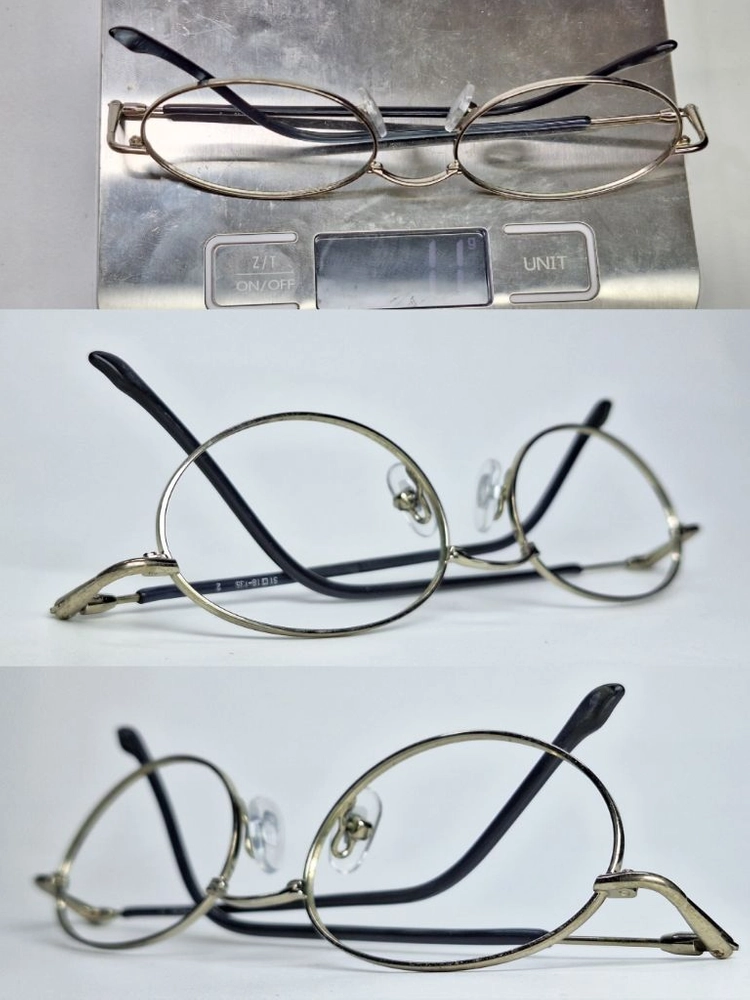 YL-370 오벌형 안경테 안경 51mm 일본 빈티지 레트로 클래식 패션 아이웨어 Y2K 아메카지 스트릿 유니크 이미지