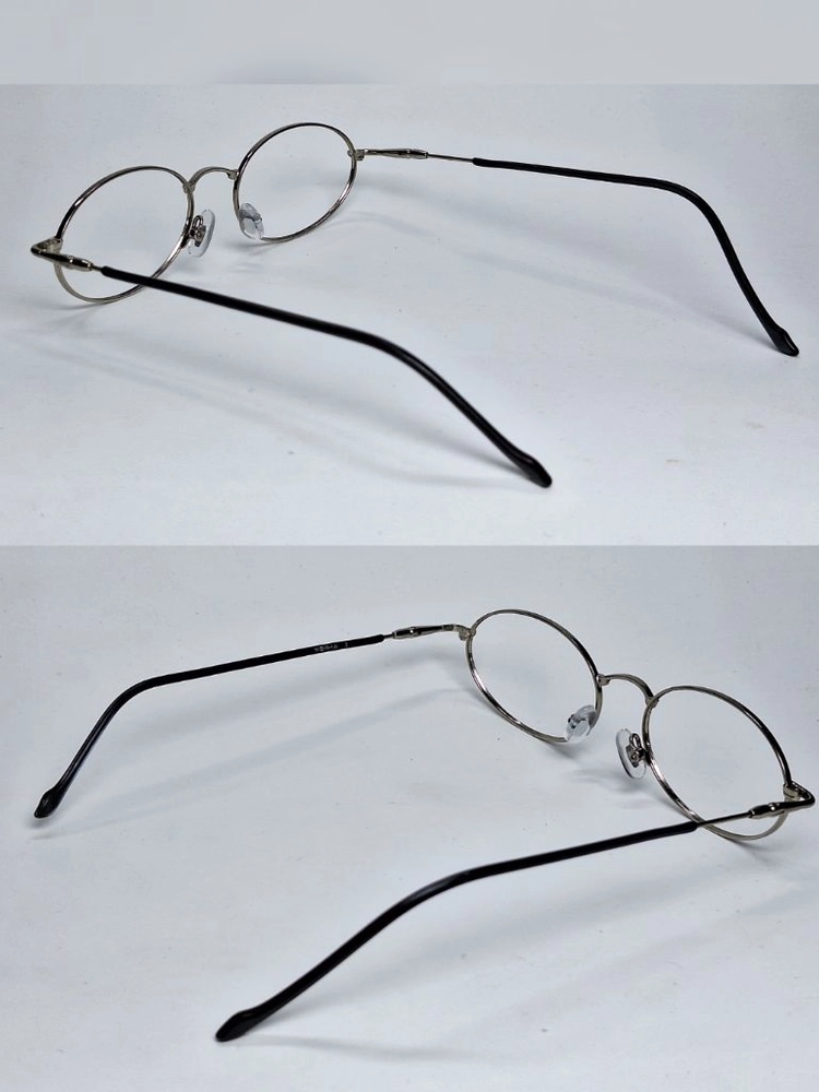 YL-370 오벌형 안경테 안경 51mm 일본 빈티지 레트로 클래식 패션 아이웨어 Y2K 아메카지 스트릿 유니크 이미지