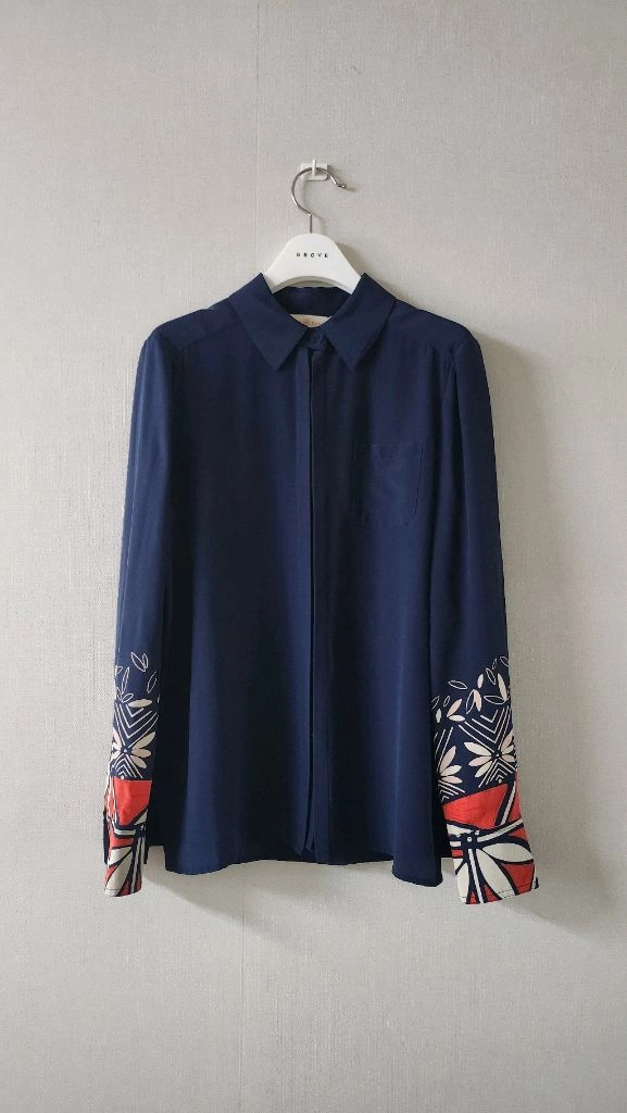 Tory burch 토리버치 100% 실크 블라우스 / 명품의류 이미지